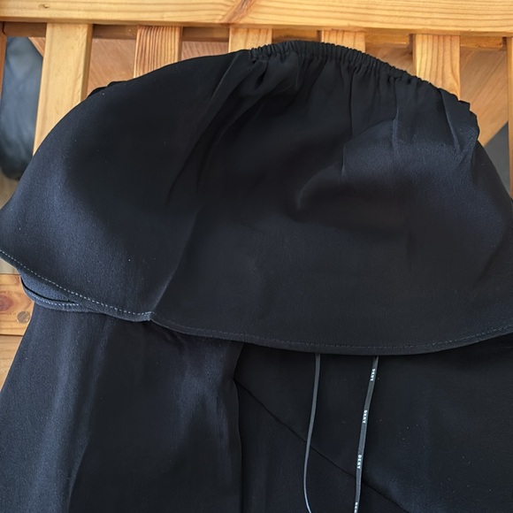 DKNY Black Wrap Dress - Picture 9 of 11